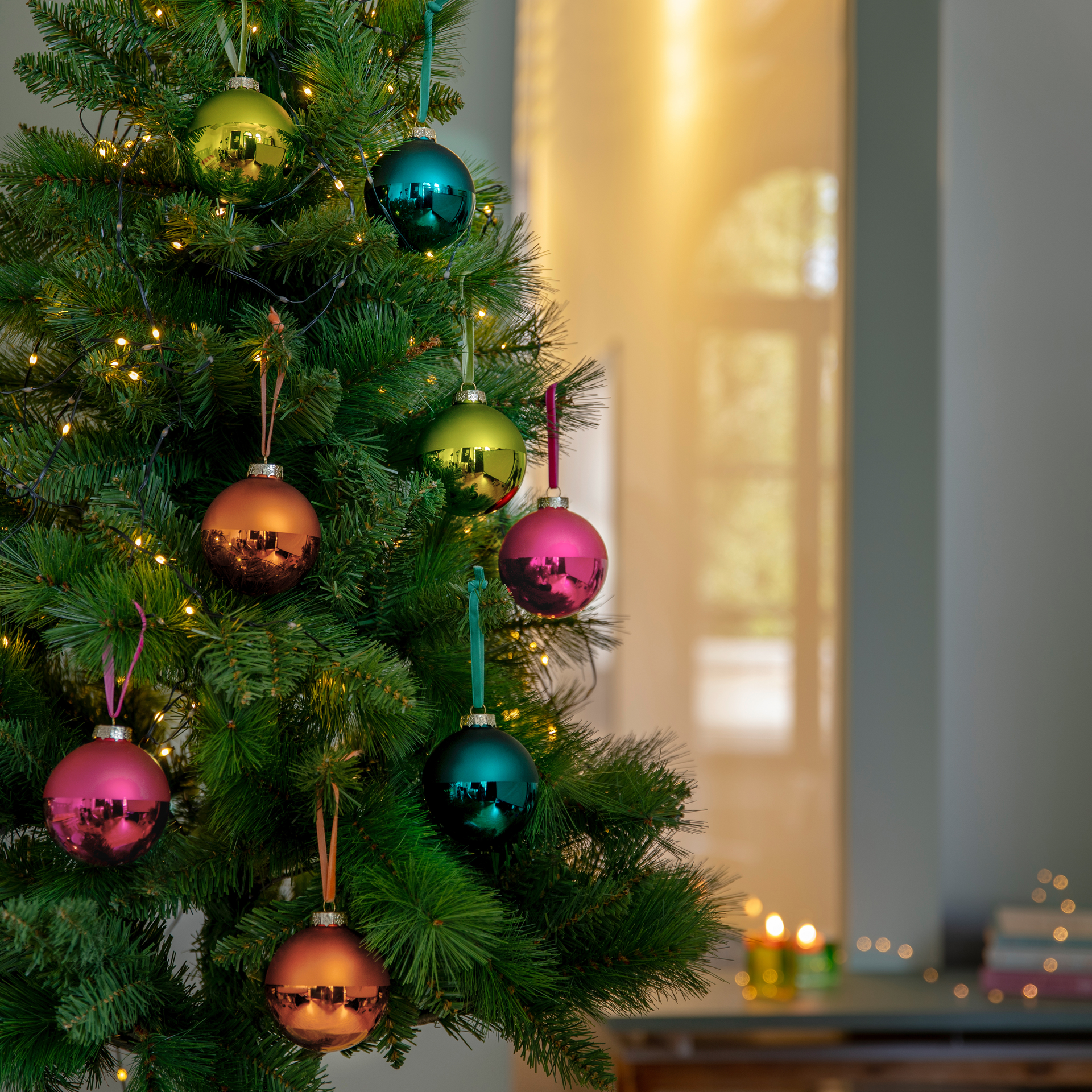 Weihnachtskugel-Set ,Gloria', 4-tlg