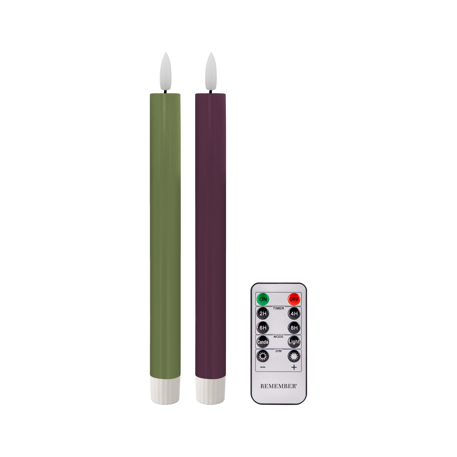 LED Stabkerzen-Set 'Ruka'