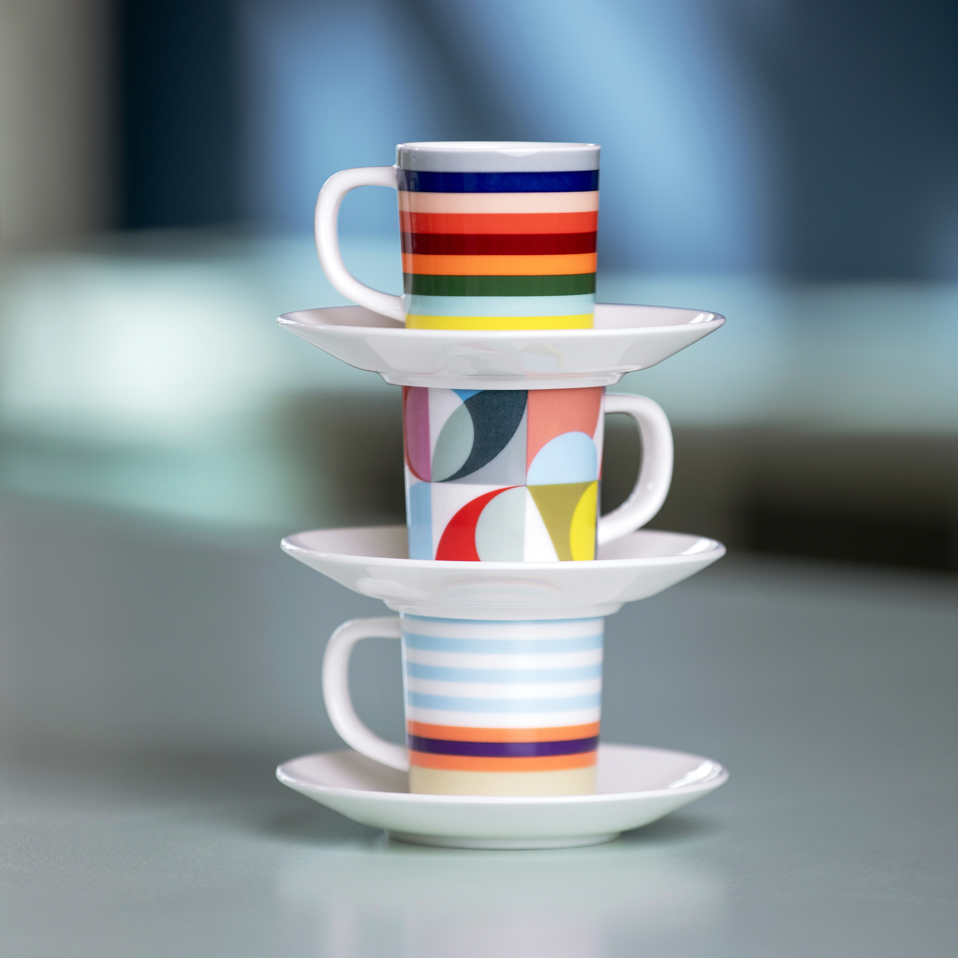 Espressotasse + Unterteller 'Lorenzo'